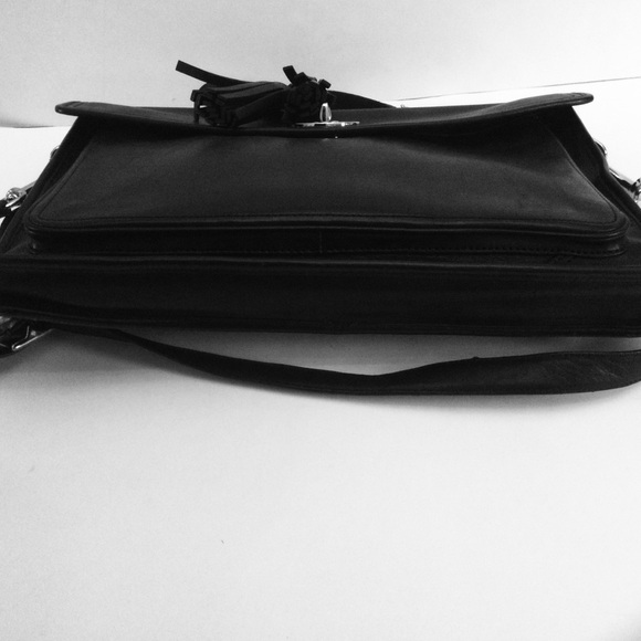 Coach Archive Legacy Black Slim Laptop/Computer Handbag Excellent #23703 - Picture 5 of 14